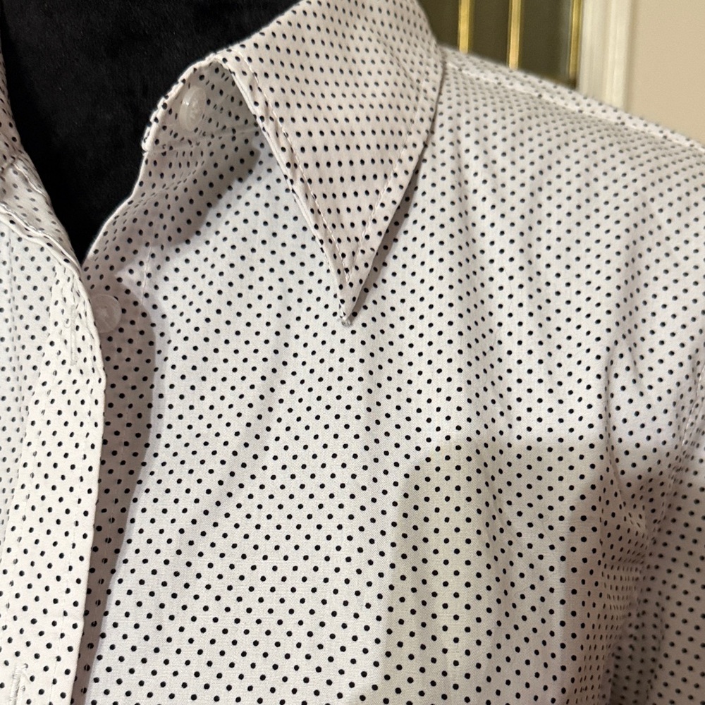 Polka Dot Button Down